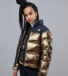 The North Face Womens 1996 Retro Nuptse Jacket In Copper - Gold