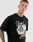 Asos Design Tom And Jerry Oversized T-shirt