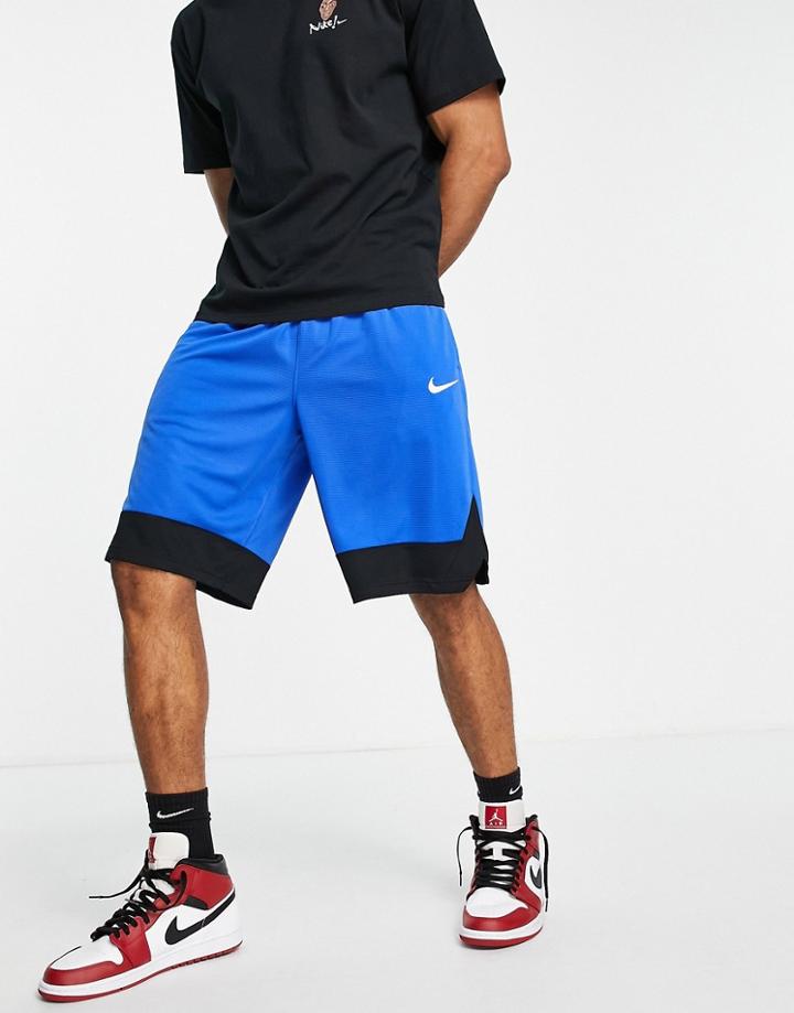 Nike Basketball Dri-fit Icon Shorts In Blue