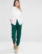 Vanessa Bruno Athe Relaxed Tailored Jogging Pants - Green