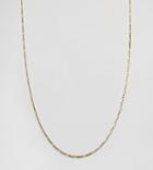 Designb Chain Necklace In Sterling Silver With Gold Plating Exclusive To Asos - Silver