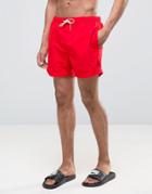 Selected Homme Swim Shorts - Red