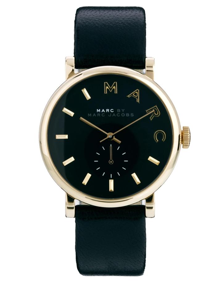 Marc Jacobs Baker Watch Mbm1269 - Black