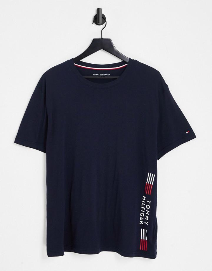 Tommy Hilfiger Loungewear T-shirt In Navy - Part Of A Set