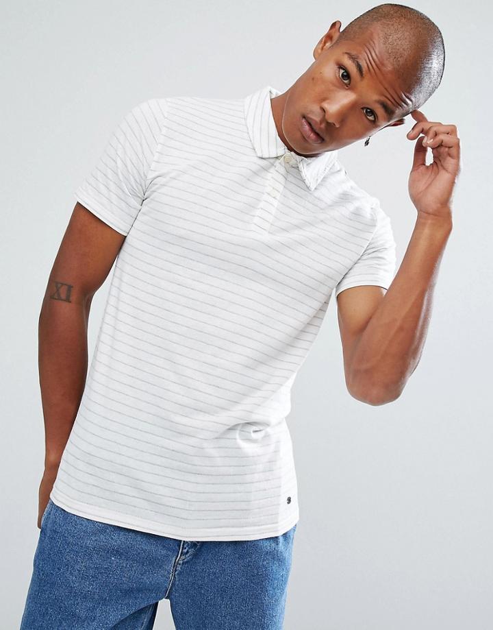 Minimum Danson Polo Shirt - Cream
