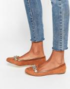 Oasis Chain Trim Loafer - Tan
