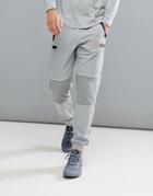 Ellesse Sport Joggers With Ribbed Panels - Gray