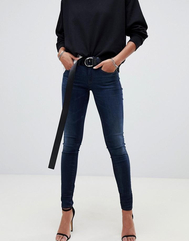 G-star 3301 Mid Rise Skinny Jean - Blue