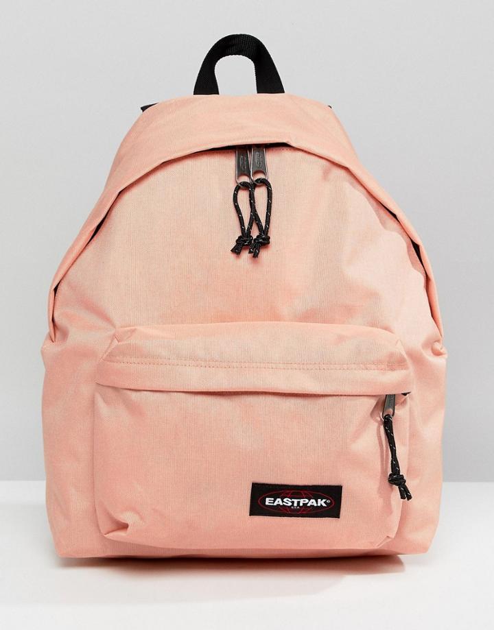 Eastpak Padded Pak'r Backpack In Blush - Black