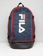 Fila Vintage Backpack/carryall In Navy - Navy