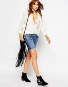 Pepe Jeans Boyfriend Short - Blue