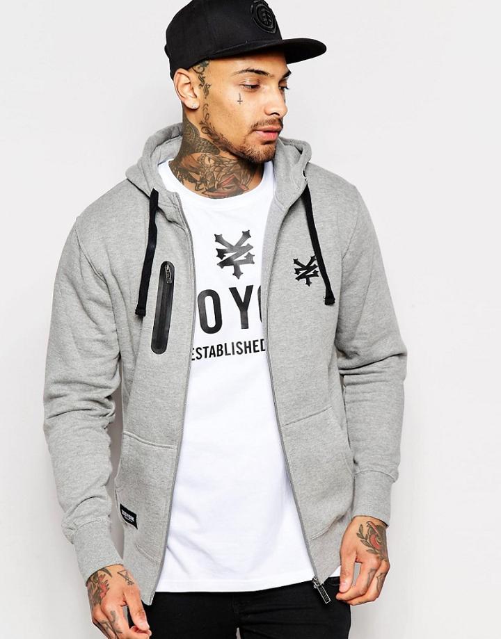 Zoo York Chad Hoodie - Gray