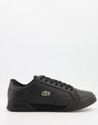 Lacoste Twin Serve 0721 2 Sneakers In Black