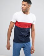 Tommy Hilfiger Color Block T-shirt - Navy
