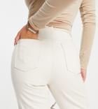 Asyou 90's Straight Leg Jean In Ecru-white