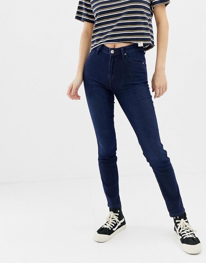 Lee Scarlett High Rise Skinny Jeans-blue