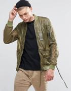 Maharishi Upcycled Ma Crossover Jacket - Green
