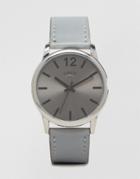 Limit Watch In Gray Exclusive To Asos - Gray