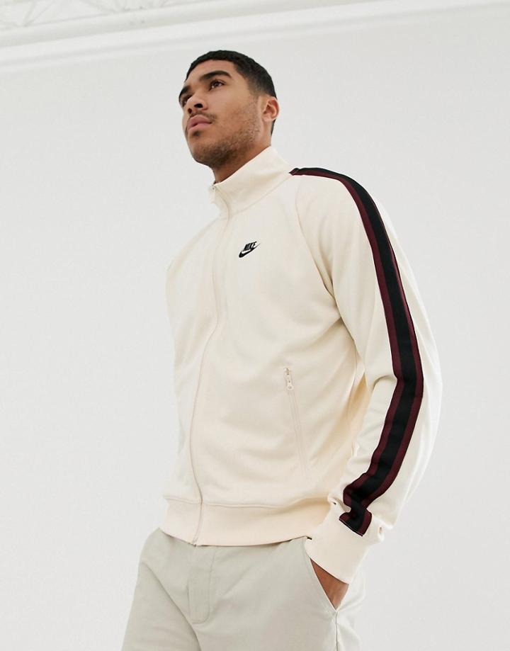 Nike 98 Tribute Jacket In Beige