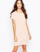 Y.a.s Lulla Zip Shoulder Dress - Pink
