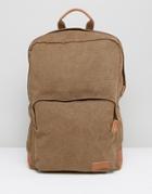 Esprit London Backpack In Canvas - Gray