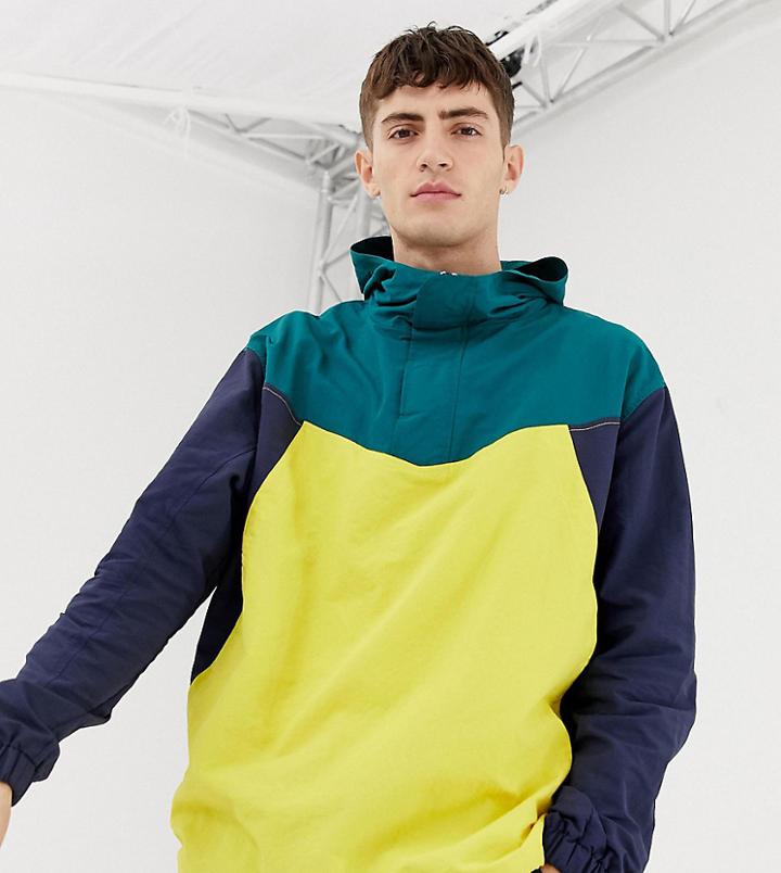 Collusion Tech Jacket In Color Block