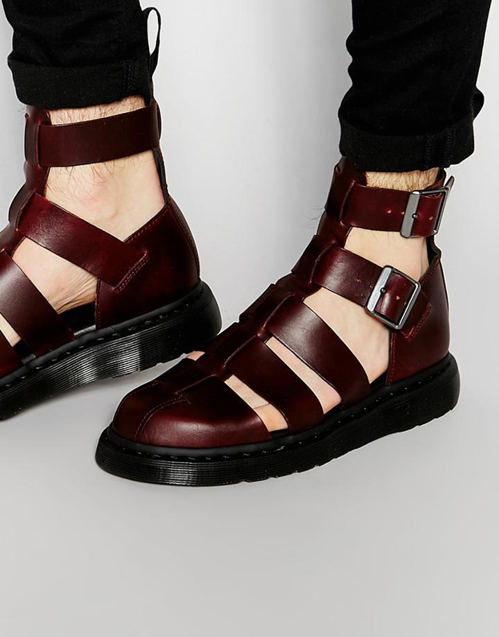 Dr Martens Geraldo Sandals - Red