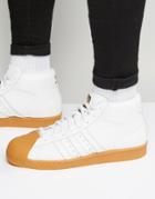 Adidas Originals Pro Model Dlx Sneakers In White S75841 - White