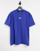 The Couture Club Bagdead T-shirt In Cobalt Blue - Part Of A Set-blues