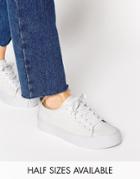Asos Dallington Lace Up Sneakers - White