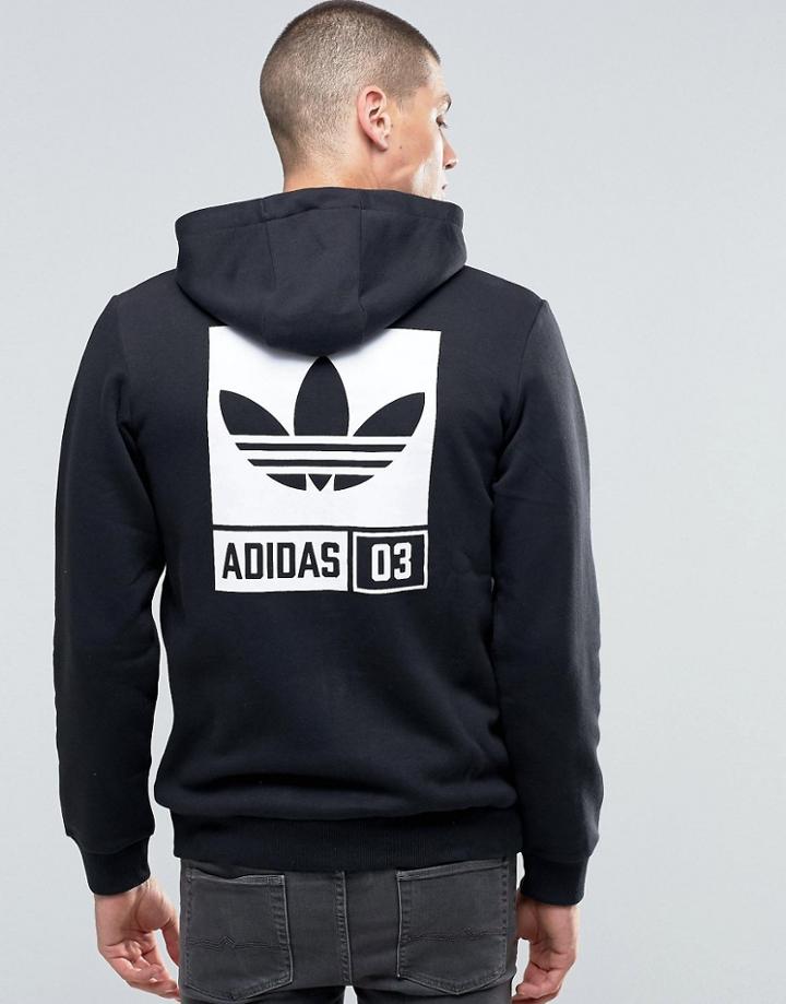 Adidas Street Hoodie - Black