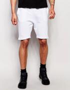 Siksilk Jersey Shorts - White