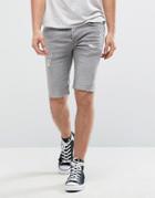 Allsaints Denim Short - Gray