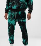 Agora Relaxed Sweatpants In Tie-dye-black