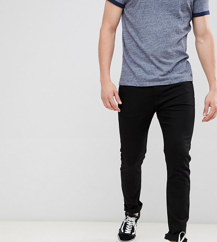 Calvin Klein Jeans Stay Black Skinny Jeans With Logo Back Patch