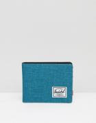 Herschel Supply Co Roy Wallet In Blue - Blue