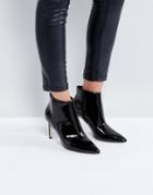 Asos Emberly Point Ankle Boots - Black