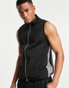 Bolongaro Trevor Sport Barstow Vest With Reflective Panels & Mesh Back-black