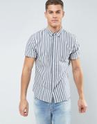 Common People Stripe Shirt - Blue