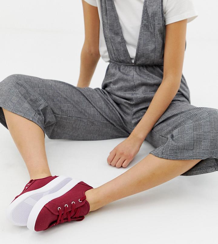 Asos Design Daisy Sneakers-red
