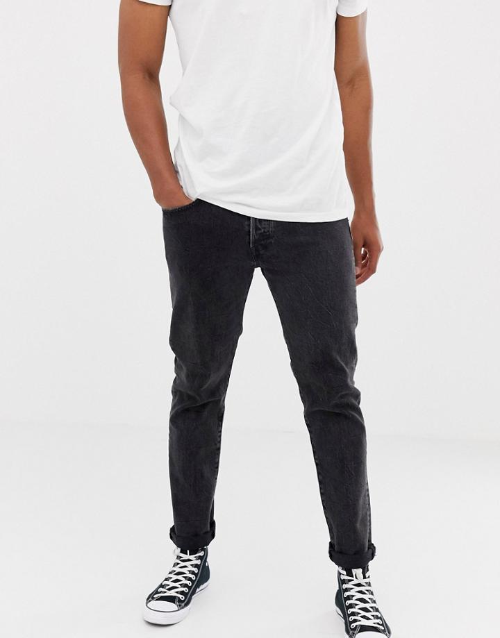 Nudie Jeans Co Dude Dan Straight Fit Jeans Dry Deep Dark Comfort - Navy