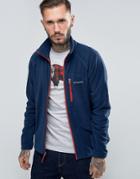 Columbia Fast Trek Ii Fleece Jacket Contrast Zip - Navy