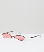 Vogue Round Sunglasses By Gigi Hadid In Pink - Pink