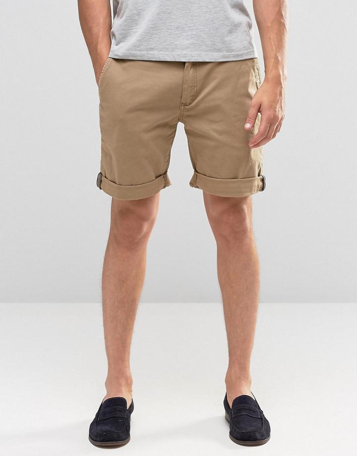 Tommy Hilfiger Denim Chino Shorts - Tan