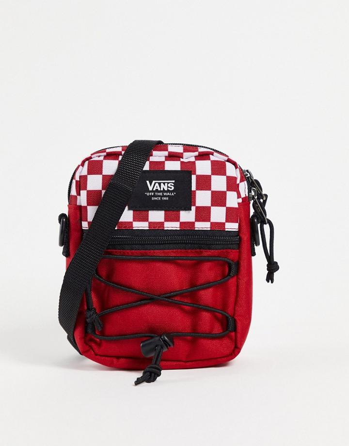 Vans Bail Shoulder Bag In Red