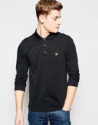 Lyle & Scott Vintage Polo With Eagle Logo - True Black