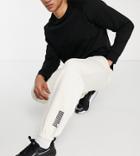 Puma Oversized Unisex Sweatpants In Washed Off White Exclusive To Asos