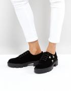 Stradivarius Embellished Chunky Brogues - Black