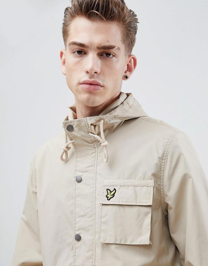 Lyle & Scott Hooded Jacket - Stone