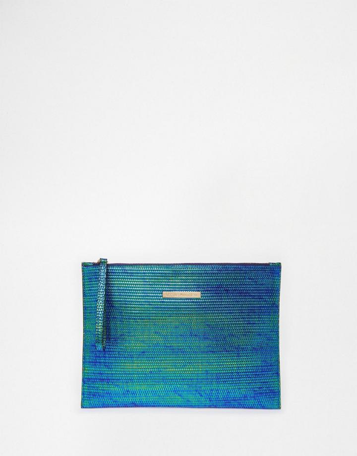 Little Mistress Iridescent Clutch Bag